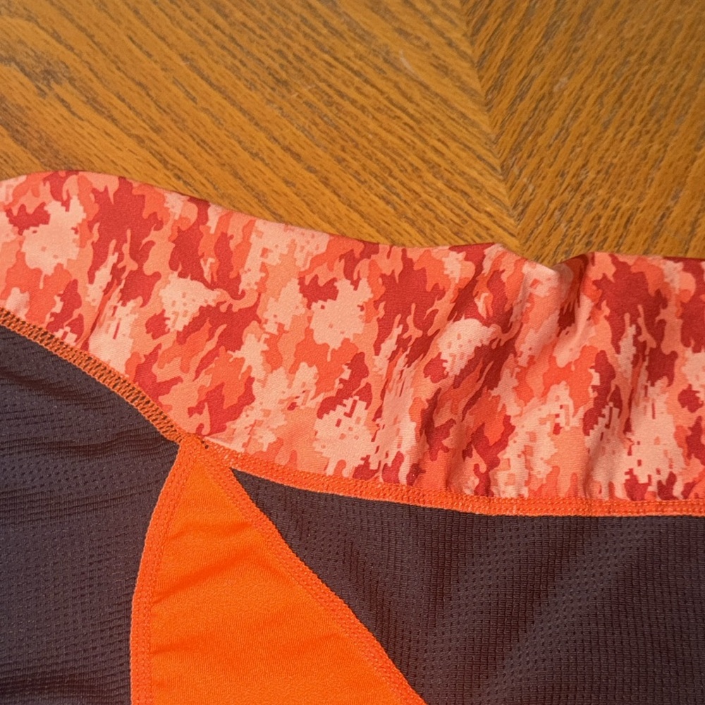 Russell Athletic Kids' Orange and Red Camo T-Shirt - Picture 4 of 8